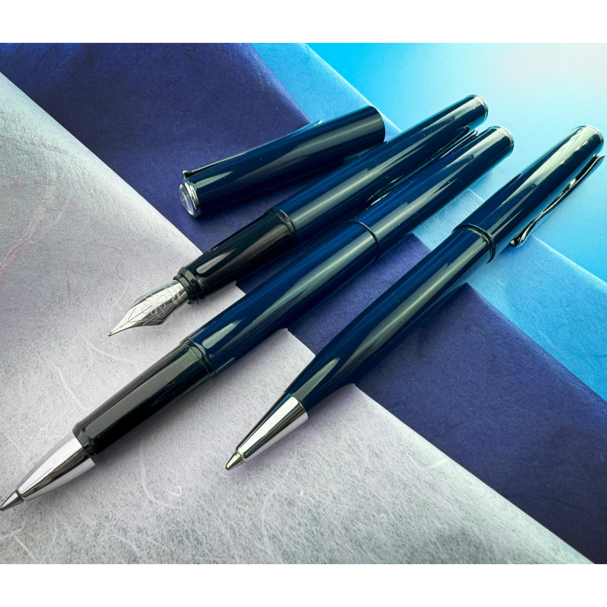 Diplomat Esteem Dark Blue collection - Fountain Pen
