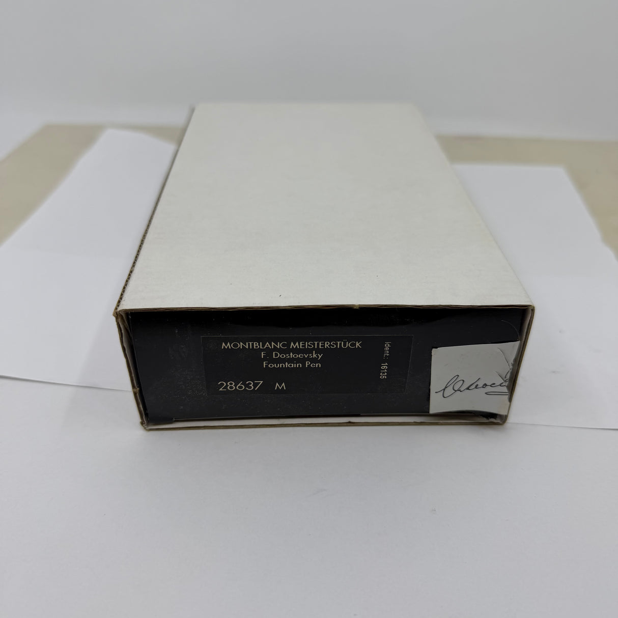 Montblanc Fyodor Dostoevsky Writer Series Limited Edition Fountain Pen - Medium 18kt Gold Nib