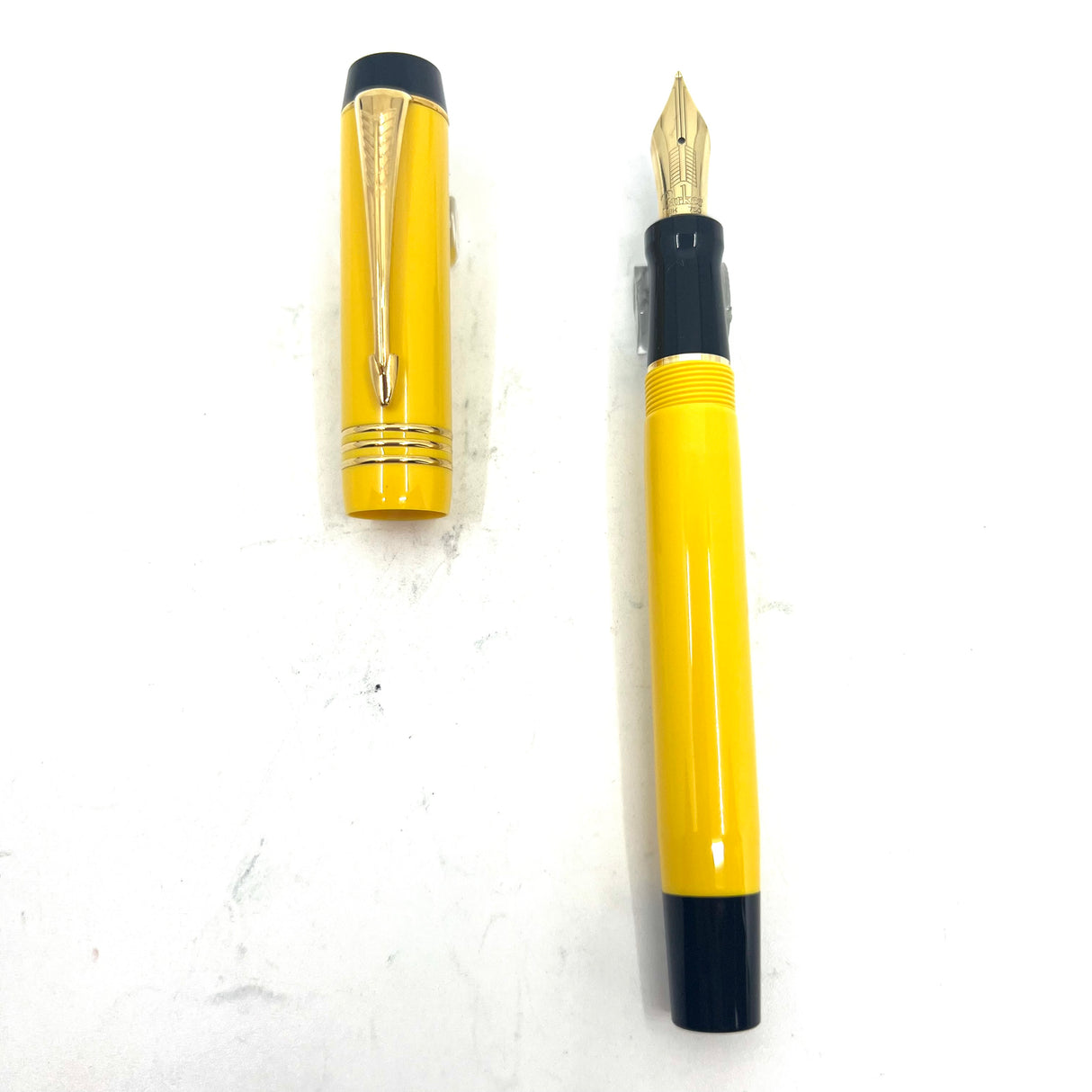 Parker Duofold Centennial Mandarin Yellow Limited Edition Fountain Pen
