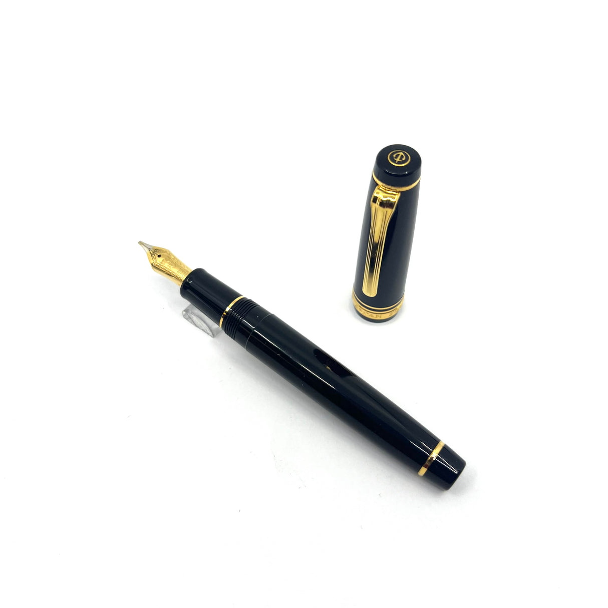 Sailor Black Pro Gear Fountain Pen - Music 21kt Gold Nib