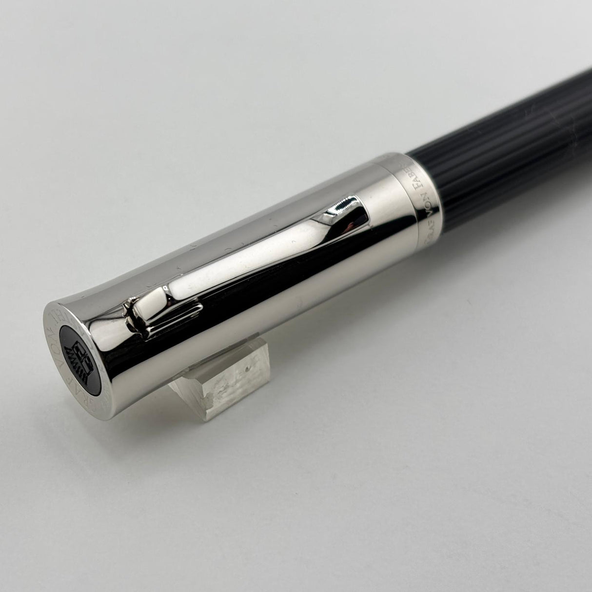 Graf Von Faber-Castell Intuition Platino Fountain Pen - The Wider Body Intuition Mode! - Fine 18kt Gold Nib