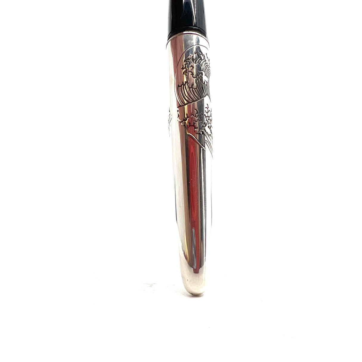Pilot Sterling Silver Mt. Fuji & Wave Fountain Pen