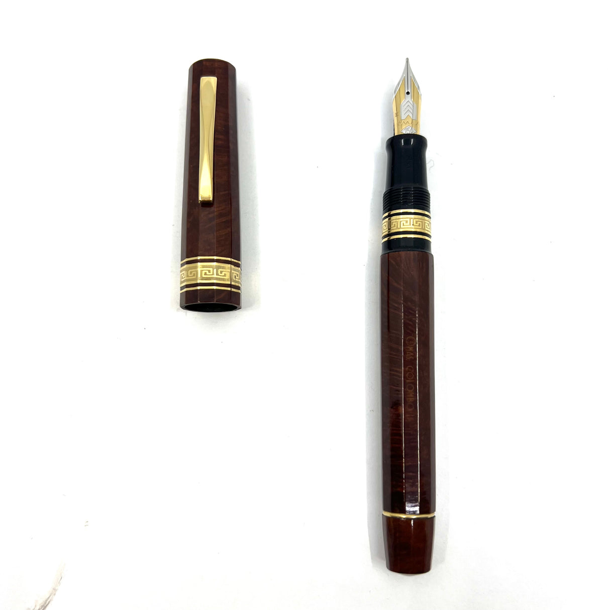 OMAS Christopher Columbus II Briar Wood Senior Paragon Fountain Pen