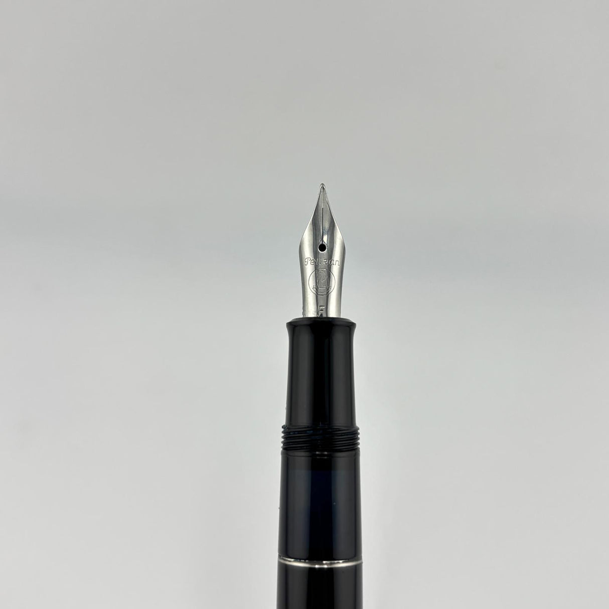 Pelikan Classic M215 Black with Silver Rings - Fountain Pen