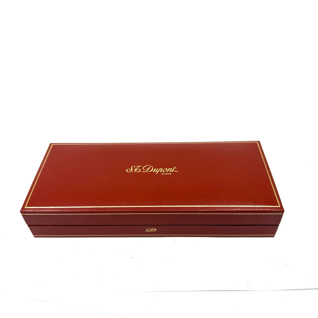 S. T. Dupont Montparnasse Chairman (Largest) Tortoiseshell Laque de Chine Fountain Pen - Fine 18kt Gold Nib - Rarely Found in MINT Condition!