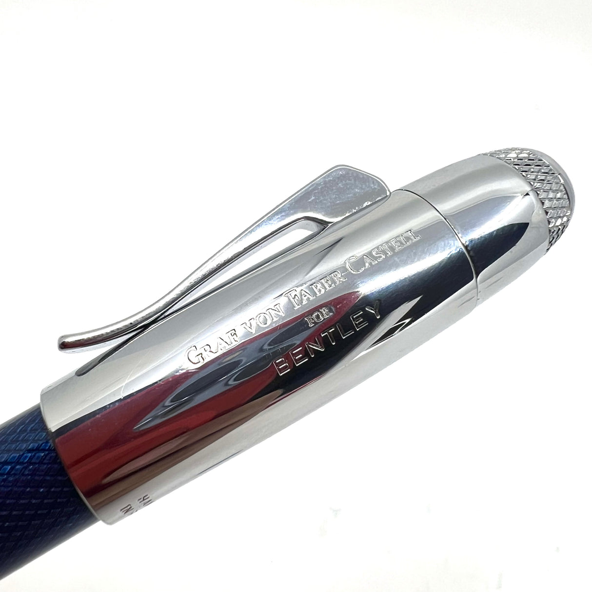 Graf von Faber Castell for Bentley Blue Lacquered Fountain Pen