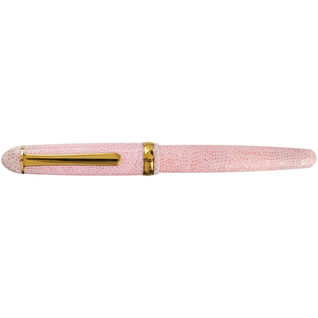 Platinum Celluloid Cherry Blossom - nibs.com