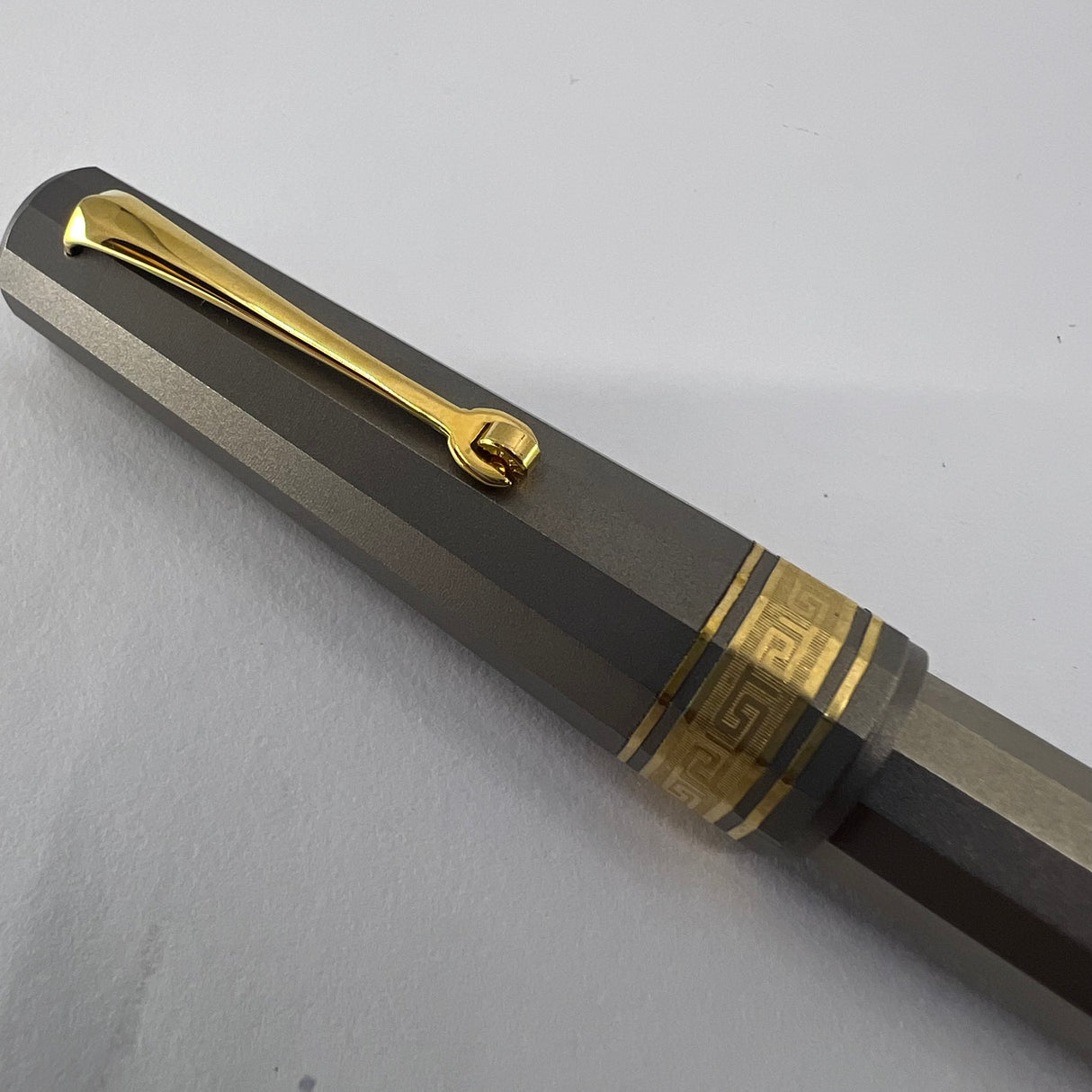 OMAS T-2 Titanium 75th Anniversary Limited Edition Fountain Pen - Medium 18kt Gold Nib