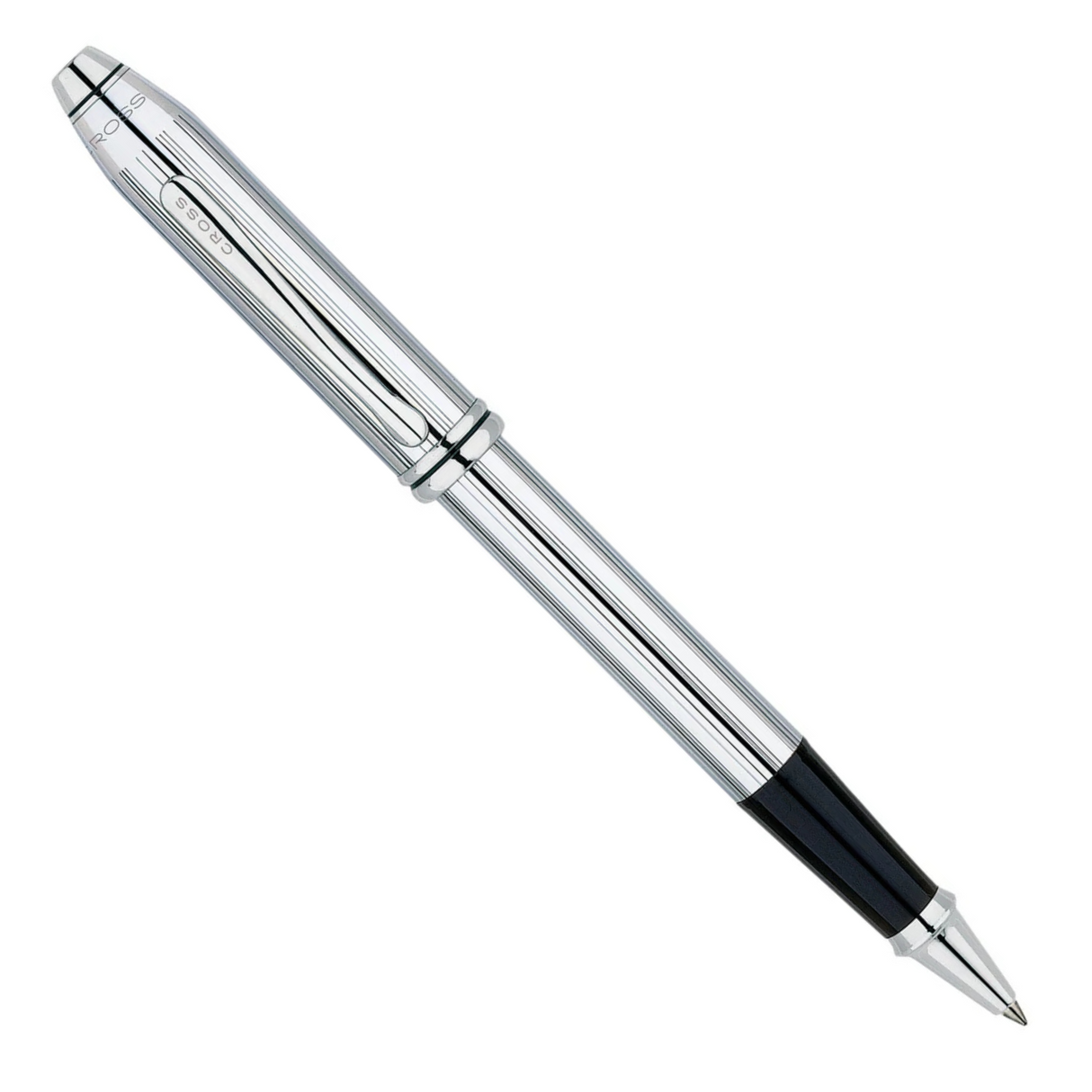 Cross Townsend® Lustrous Chrome with Polished Chrome Trim Selectip Rollerball Pen