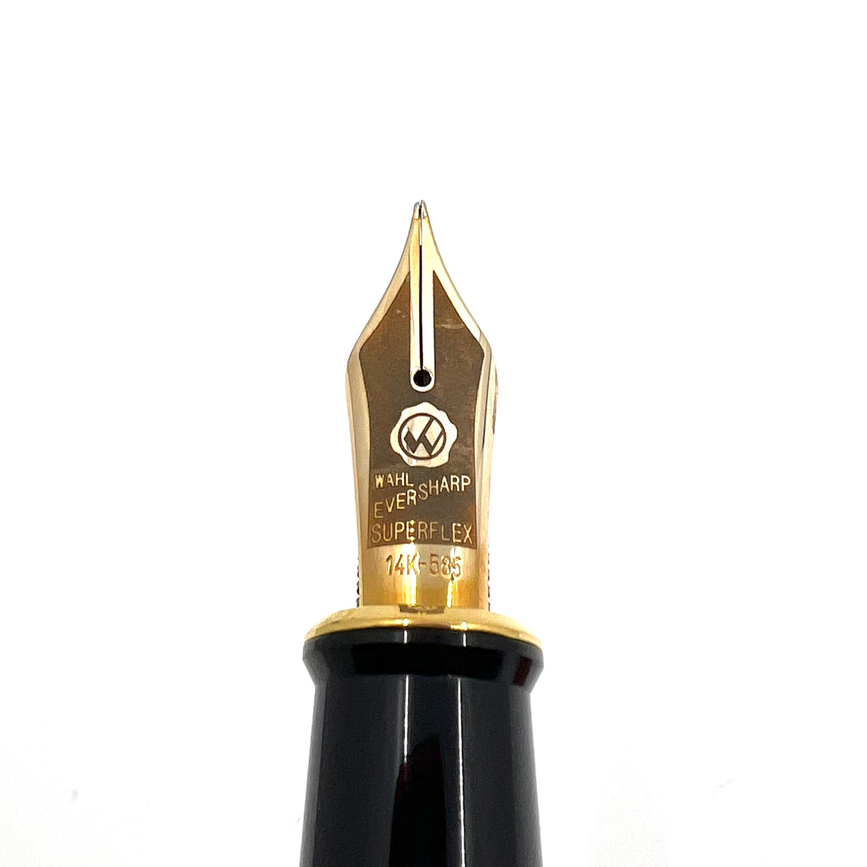 Wahl-Eversharp Decoband Gatsby Orange Chased Ebonite Fountain Pen
