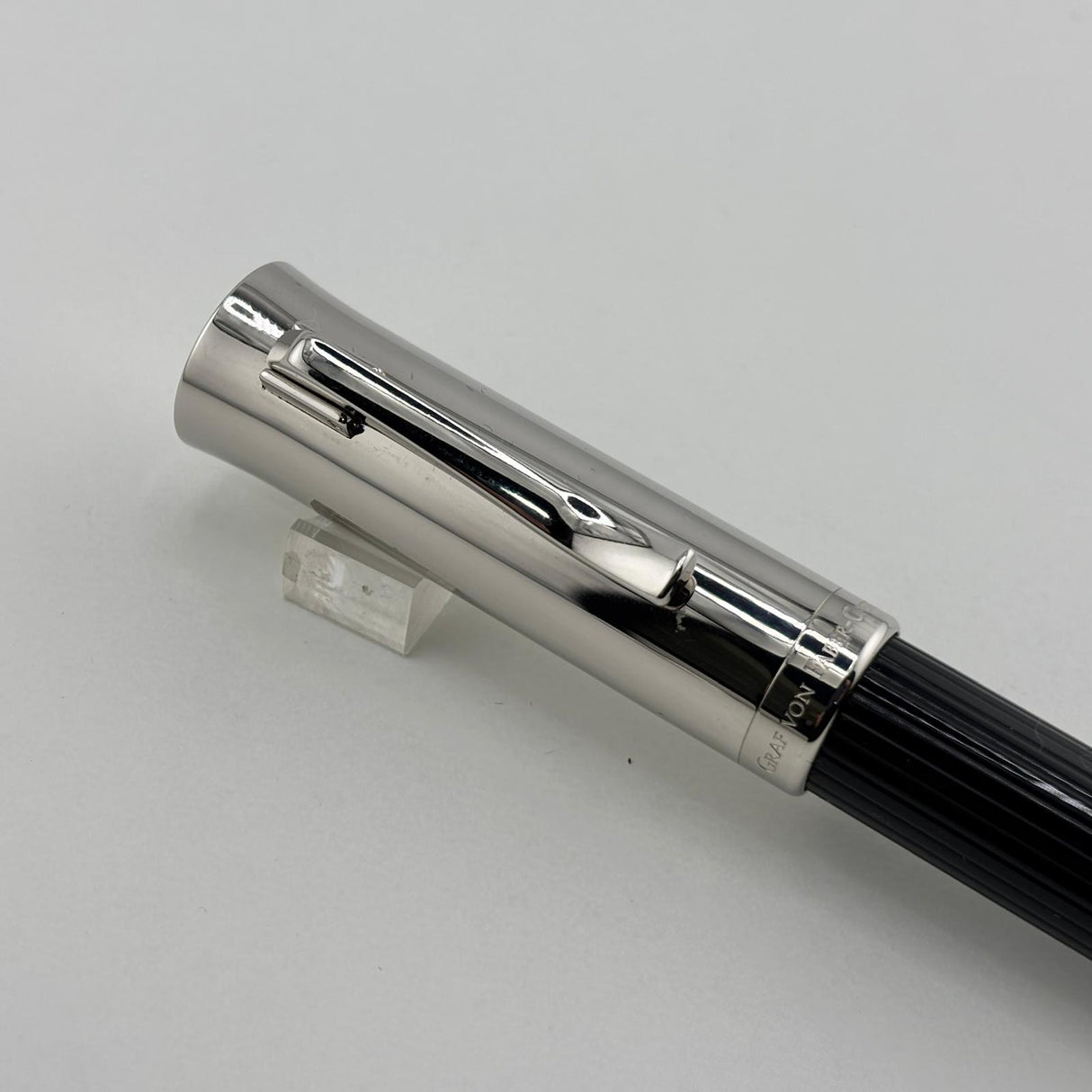 Graf Von Faber-Castell Intuition Platino Fountain Pen - The Wider Body Intuition Mode! - Fine 18kt Gold Nib