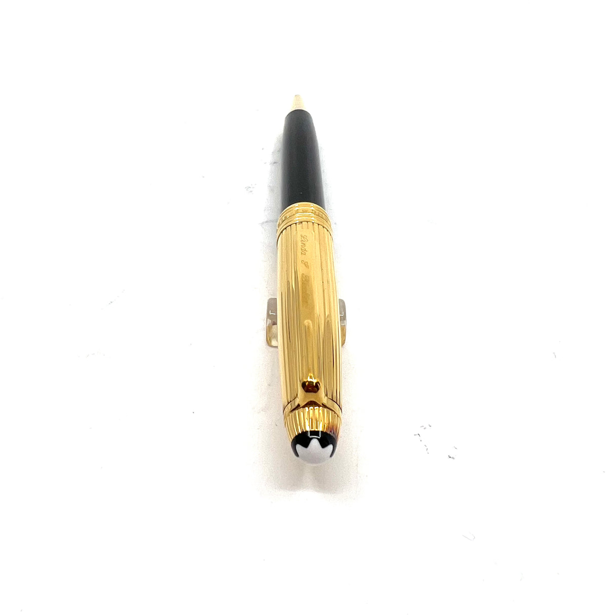 Montblanc Doue Classique Ballpoint - Gold Vermeil Cap (Clip Personalized)