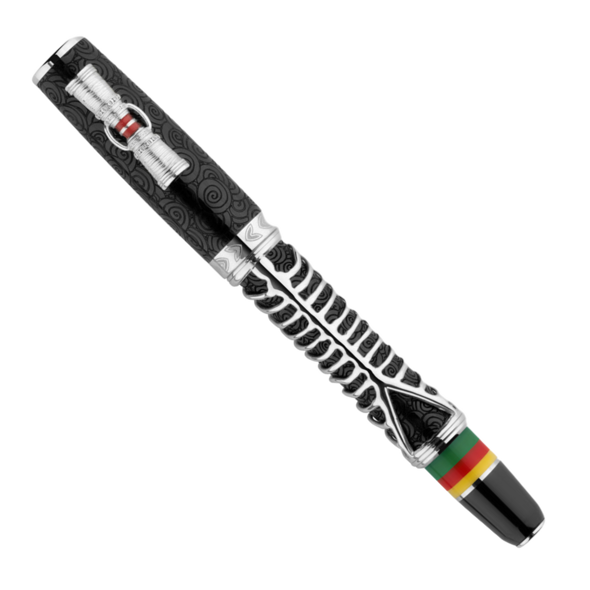Delta Indigenous People Simbu Silver Trim Rollerball L.E.