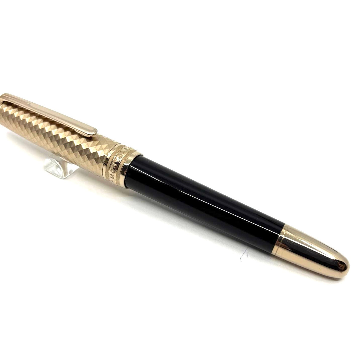 Montblanc Solitaire Doue Geometric Dimension Gold-Plated Classique #145 Fountain Pen