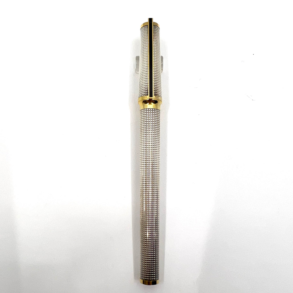 S. T. Dupont Silver Montparnasse Mid-Sized Fountain Pen