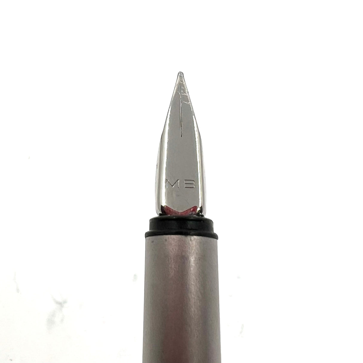 Montblanc Quick Pen/aka Early Noblesse Fountain Pen - Brushed Stainless Steel