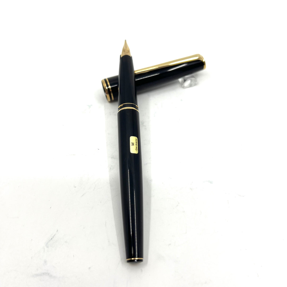 Montblanc Classic Black Resin Fountain Pen - Ca. 1980