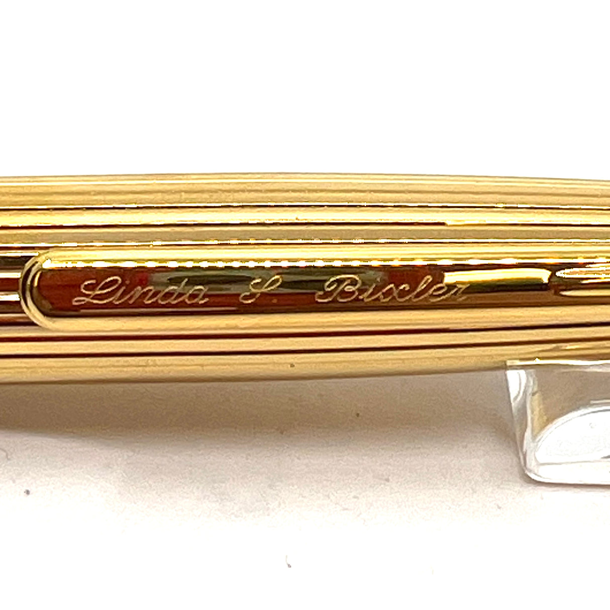 Montblanc Doue Classique Ballpoint - Gold Vermeil Cap (Clip Personalized)