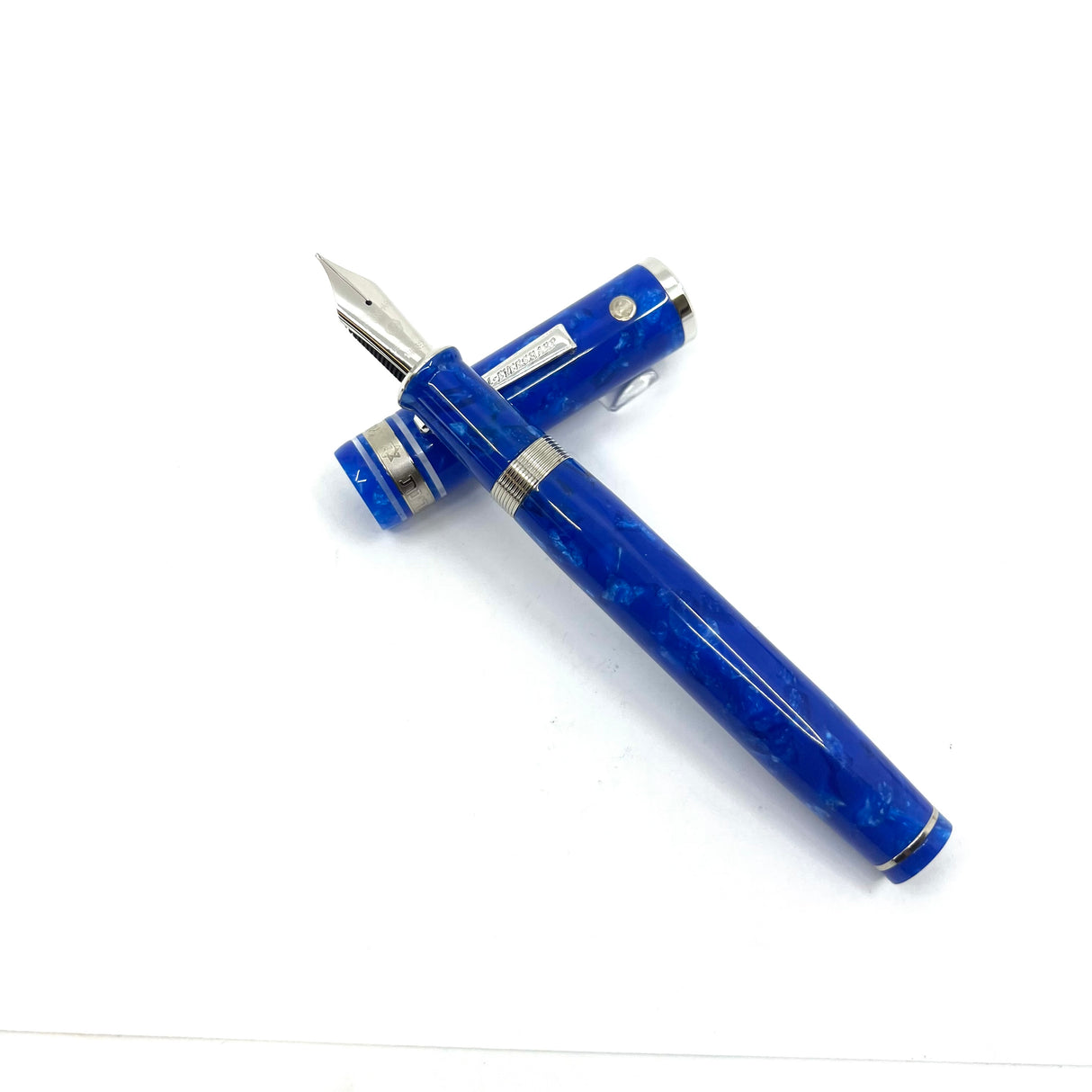 Wahl Eversharp Israel 70th Anniversary Oversized Fountain Pen - Medium #8 Size 14kt Gold Nib