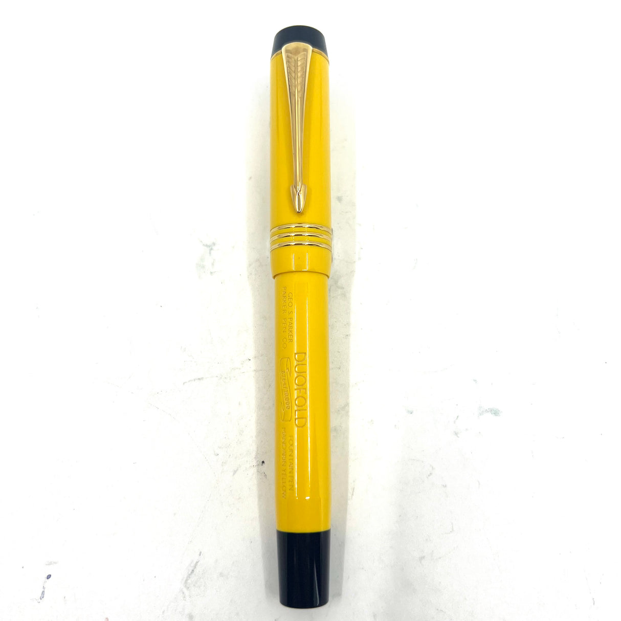 Parker Duofold Centennial Mandarin Yellow Limited Edition Fountain Pen