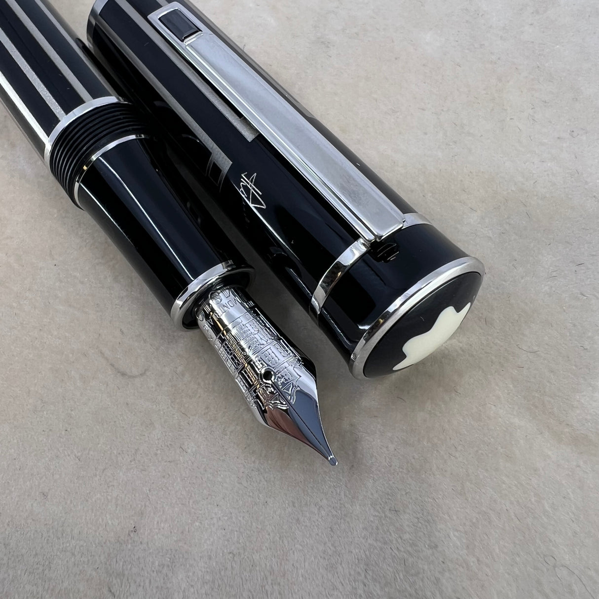 Montblanc Thomas Mann Writer's Limited Edition Fountain Pen - Fine 18kt Gold Nib