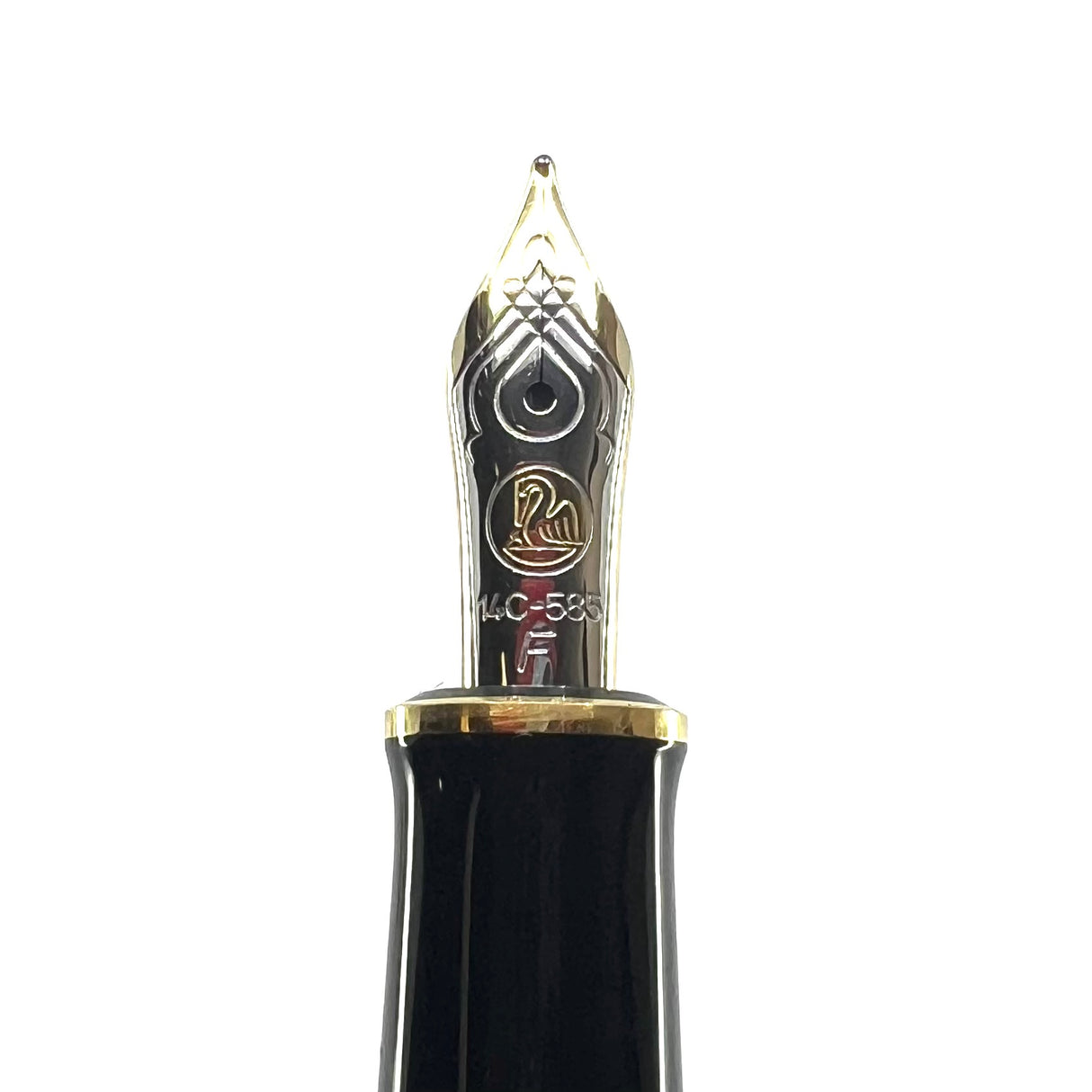 Pelikan Souveran M600 Marbled Vibrant Green Special Edition Fountain Pen - Fine 14kt Gold Nib
