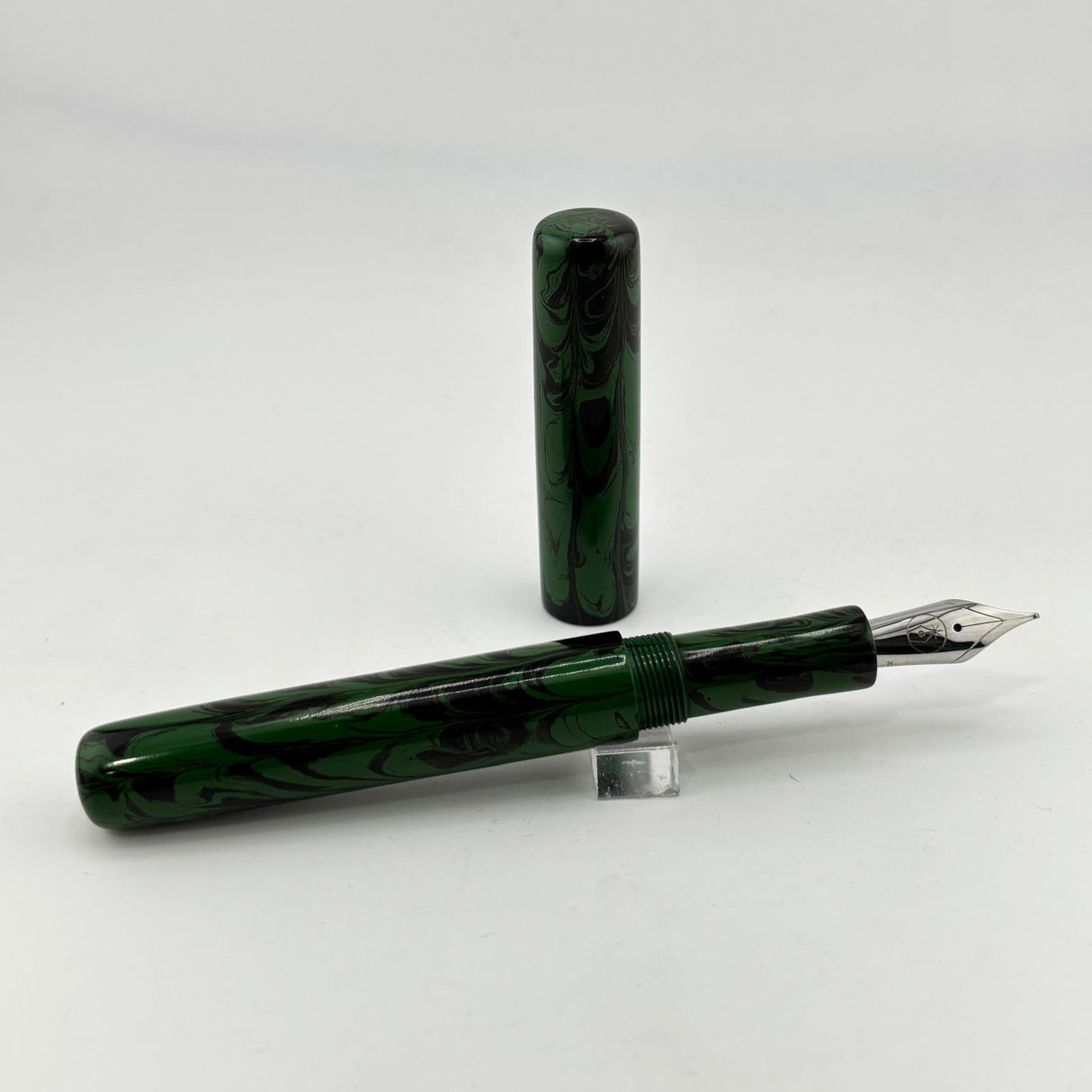 Ranga Model 4C Green Ebonite - Fountain Pen