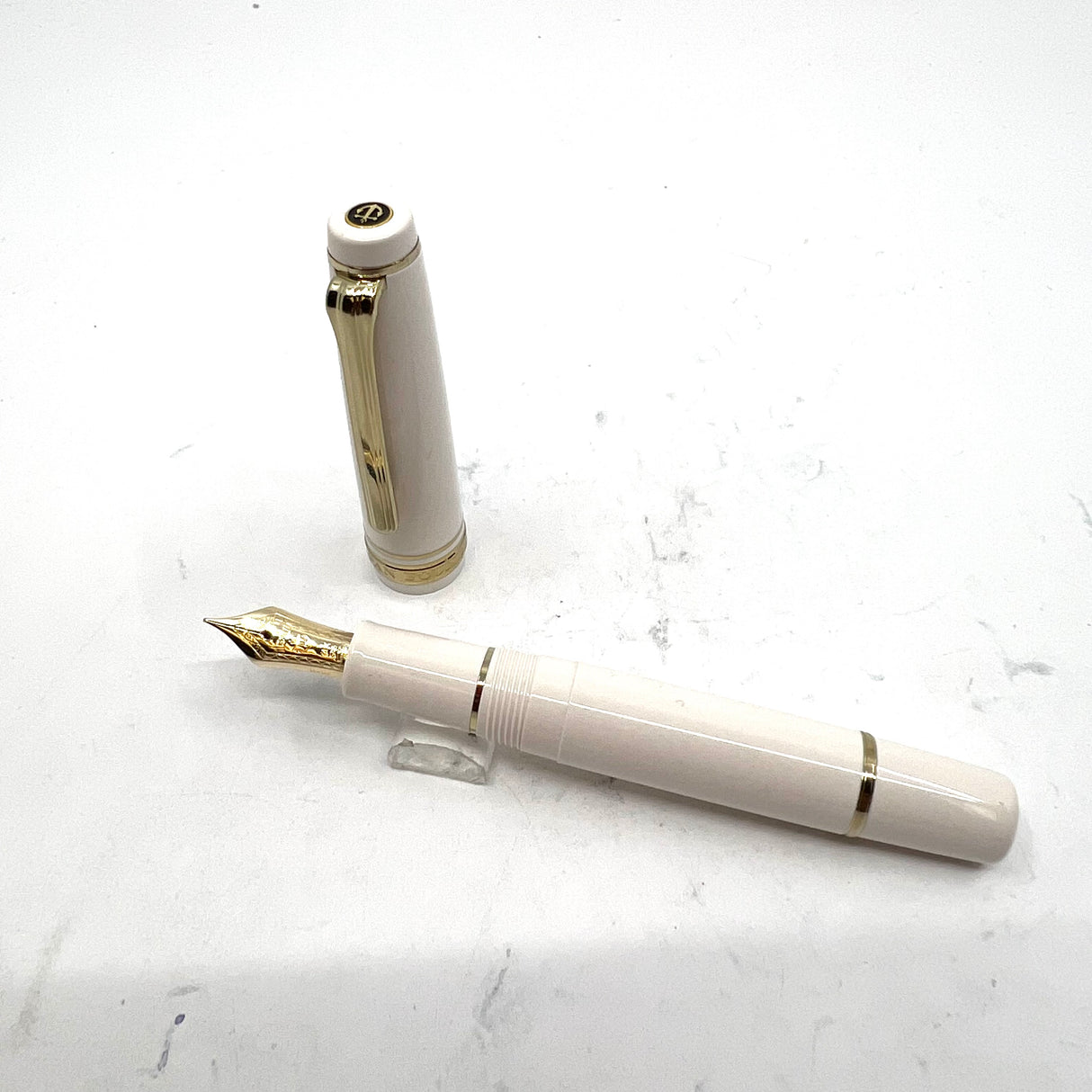 Sailor White Mini Professional Gear Slim Fountain Pen
