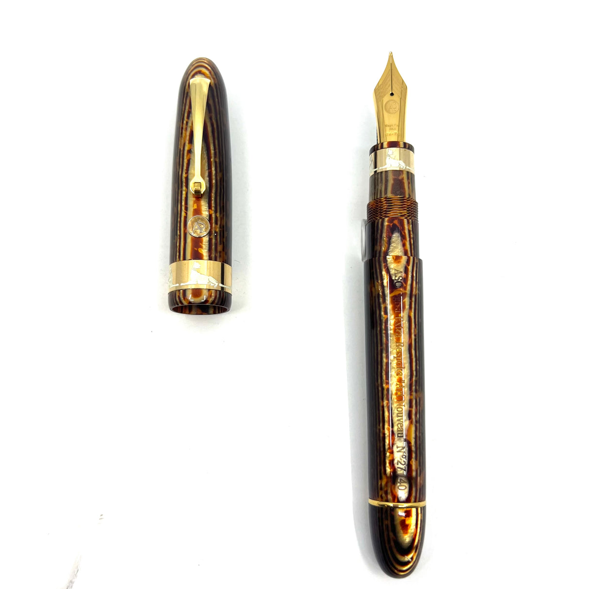 ASC (Armando Simoni Club) Ogiva Oversized Extra Art Nouveau Arco Celluloid Limited Edition Fountain Pen