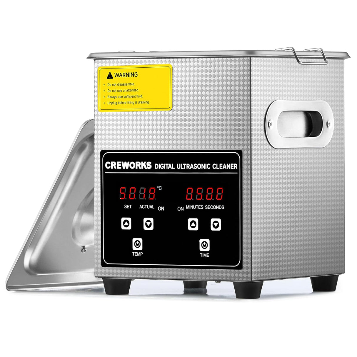 Professional Cleaning Ultrasonic Machine with Heater & Timer 2L Liters