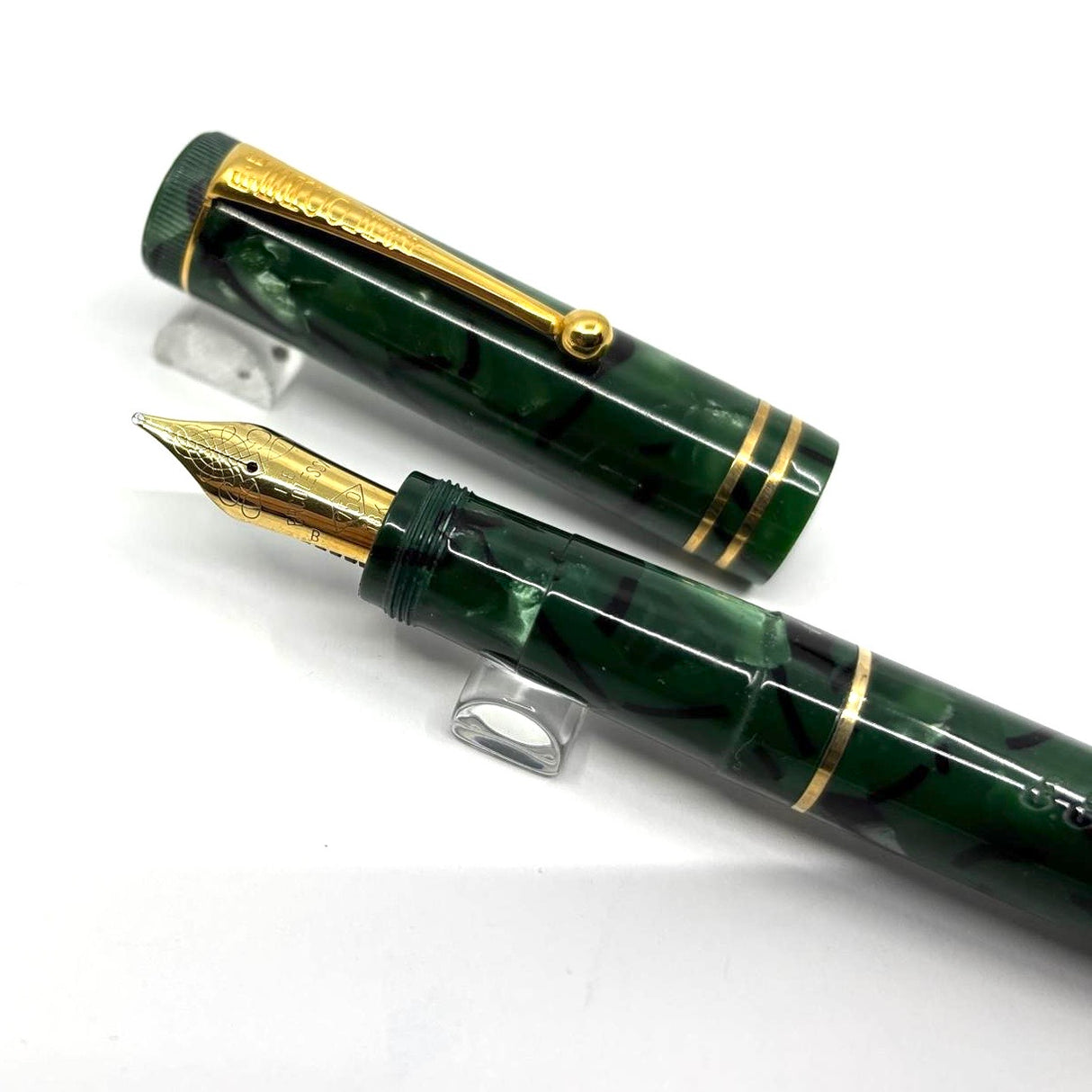 OMAS Ercolessi Green Marbled Limited Edition Fountain Pen