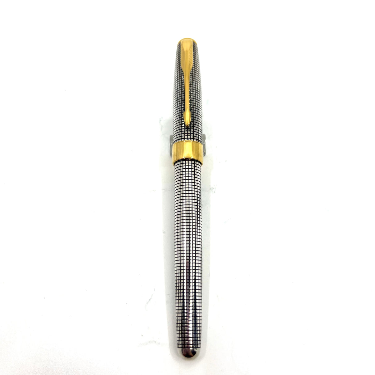Parker Cisele Cross-Hatch Sterling Silver Rollerball (1996)