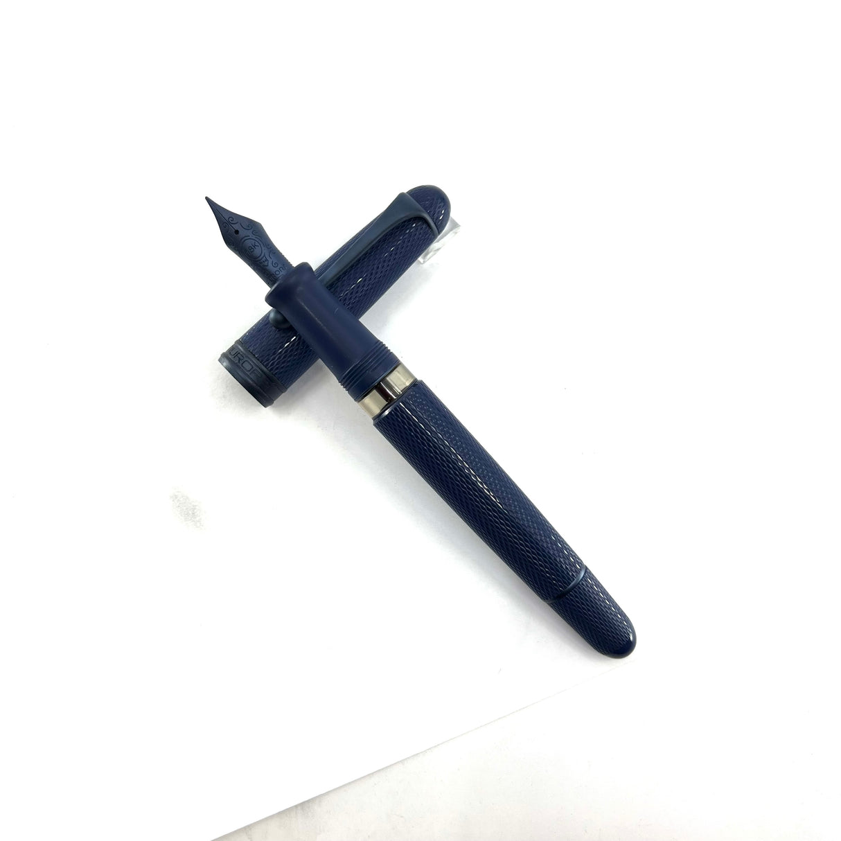 Aurora Blue Mamba Limited Edition Fountain Pen - Fine 18kt Gold Nib