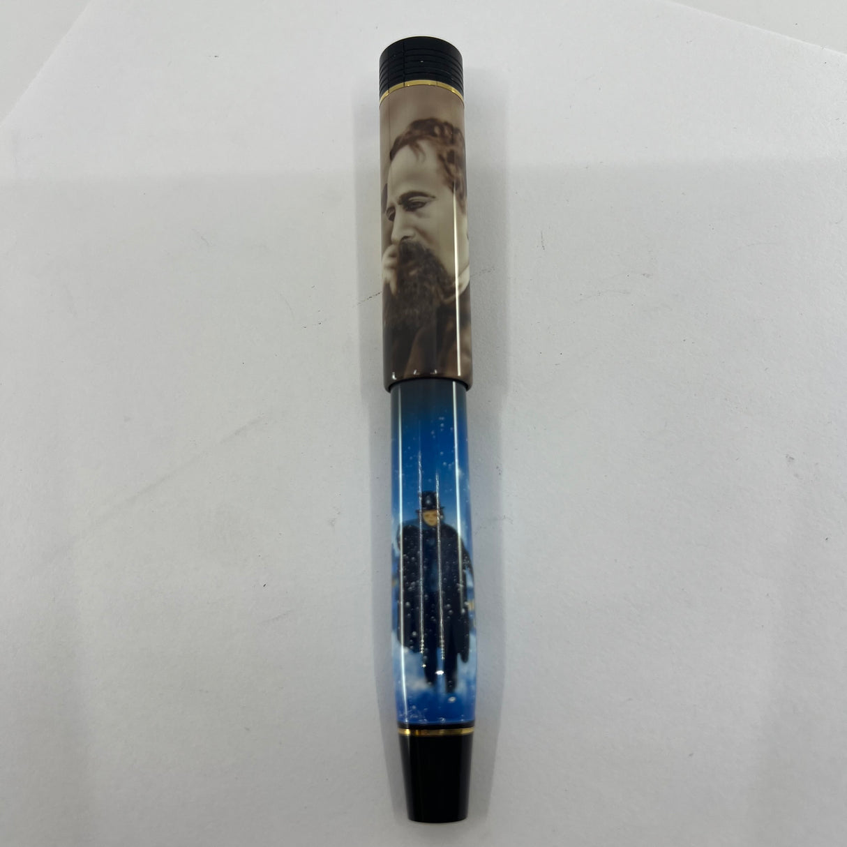 Conway-Stewart UK Charles Dickens "A Christmas Carol" Limited Edition Hand Painted Fountain Pen - Fine 18kt Gold Nib - Number 1 of Only 8 Pens Made (2006)!!!