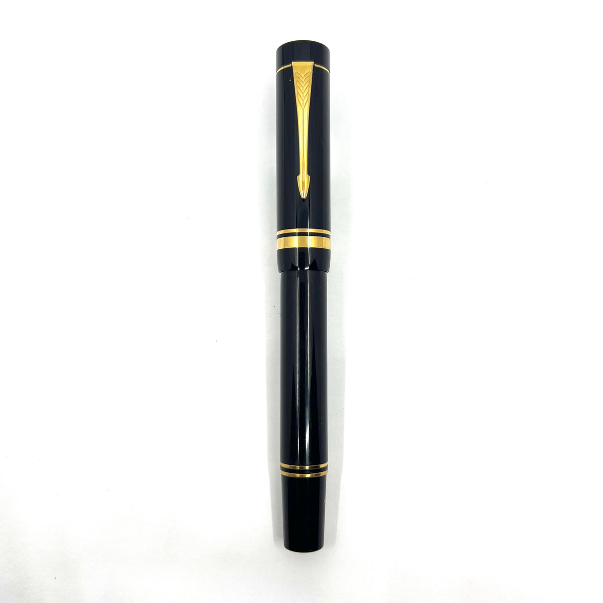 Parker Centennial Black Duofold (Largest Size) Fountain Pen
