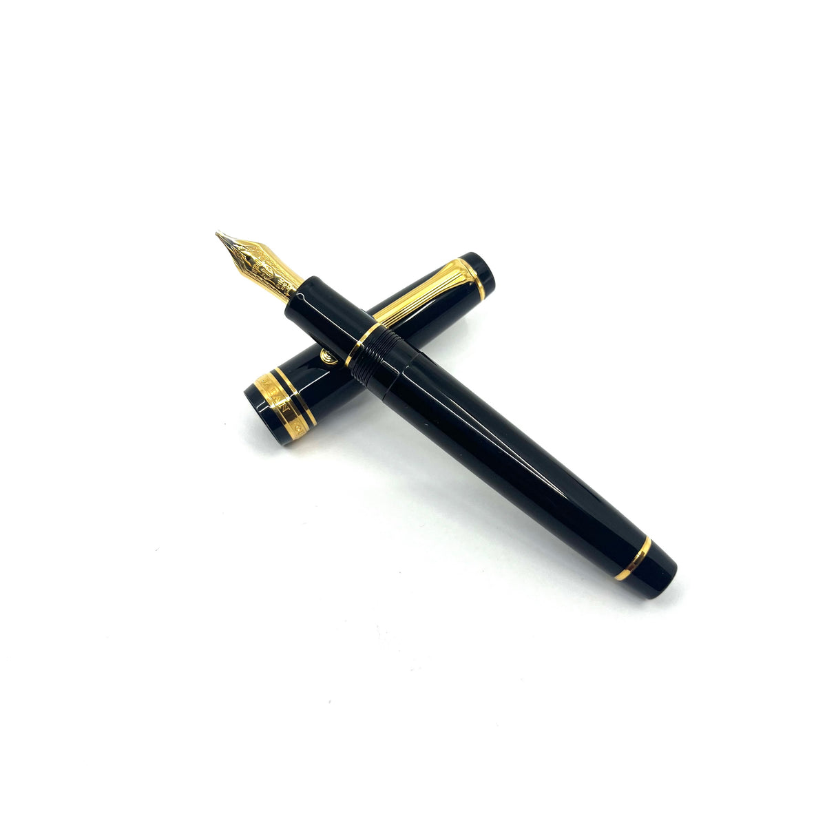 Sailor Black Pro Gear Fountain Pen - Music 21kt Gold Nib