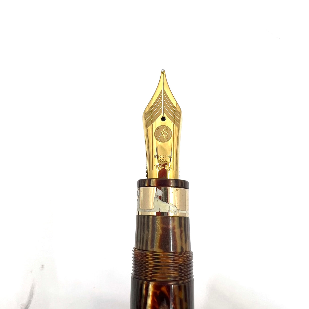 ASC (Armando Simoni Club) Ogiva Oversized Extra Art Nouveau Arco Celluloid Limited Edition Fountain Pen