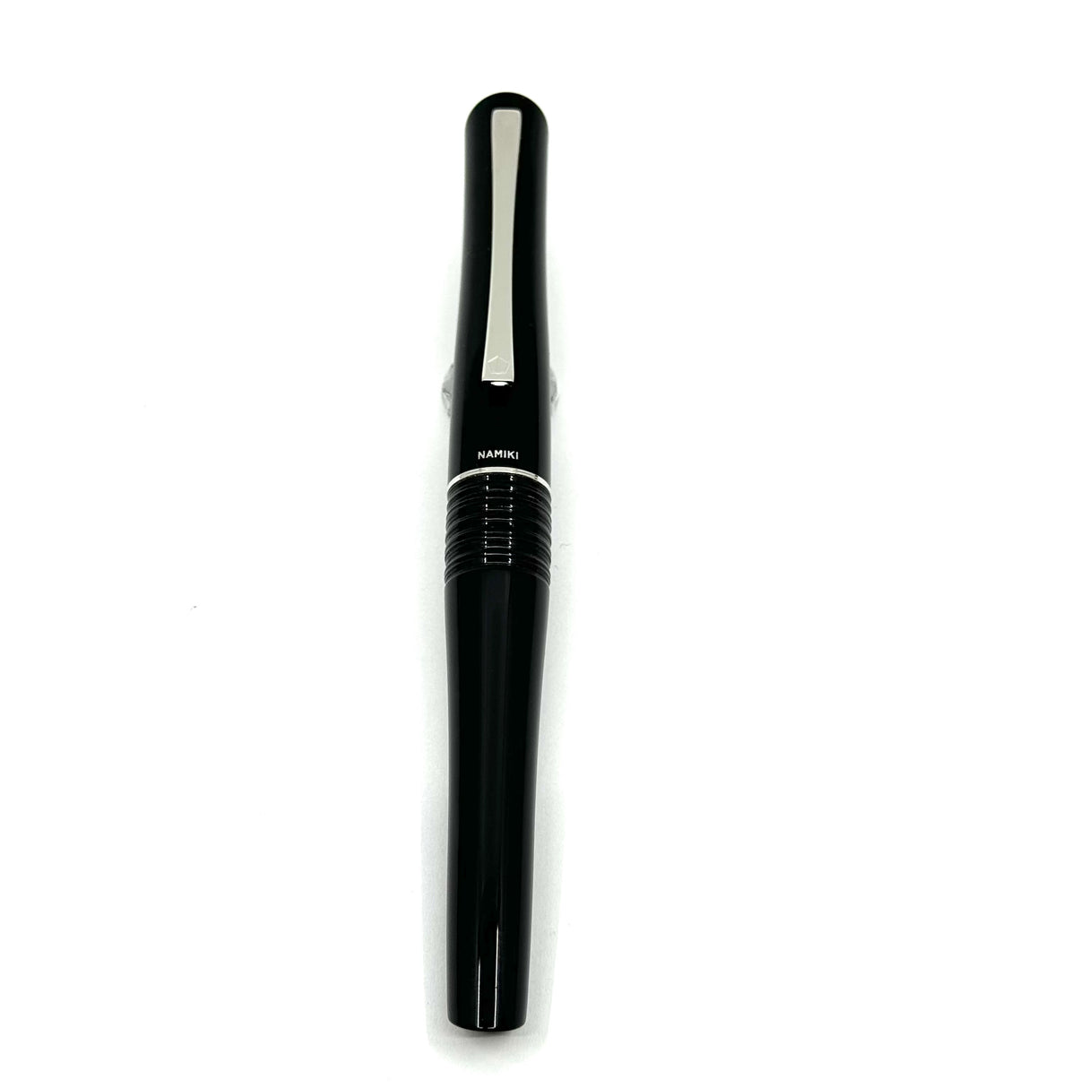 Pilot-Namiki Black Lacquered Bamboo Metal Oversized Fountain Pen - Fine 14kt Gold Nib