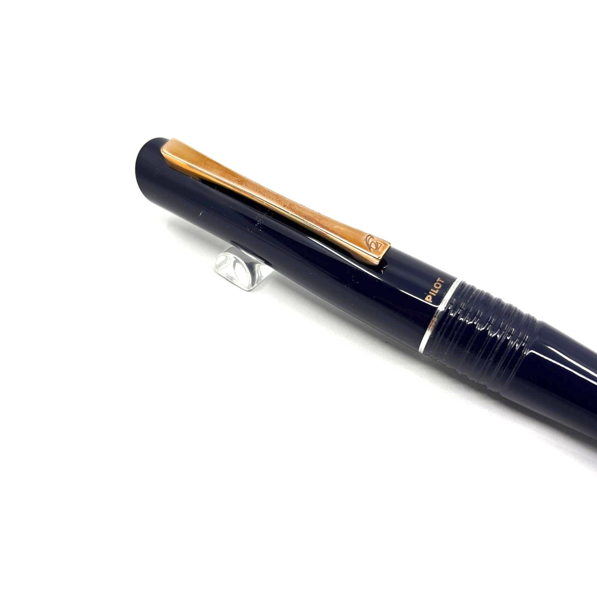 Pilot Blue Lacquered Bamboo Design Fountain Pen