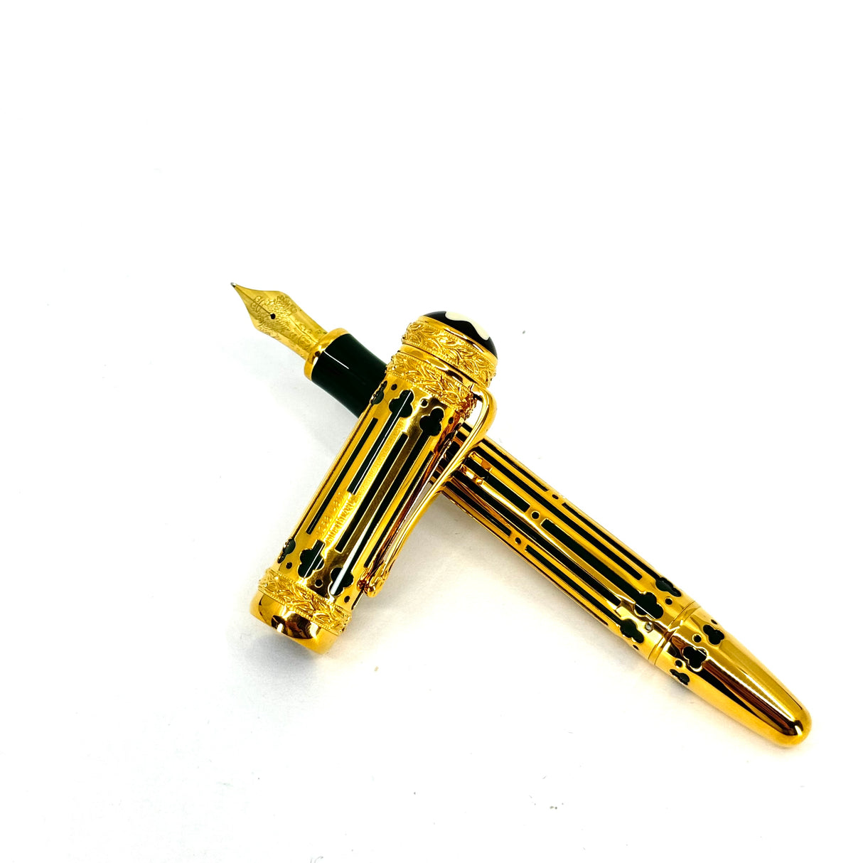 Montblanc Peter The Great Fountain Pen - Patron Of The Arts Limited Edition-Fine 18kt Gold Nib