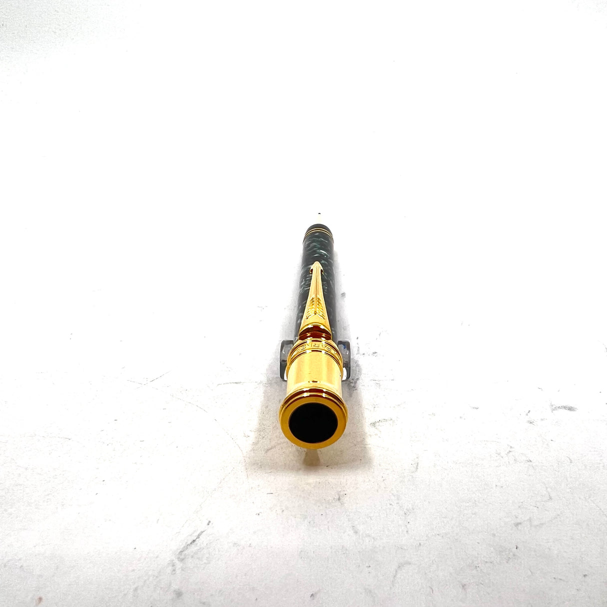 Parker Duofold Green Marble Mechanical Pencil - 0.9mm