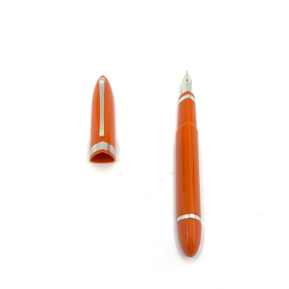 OMAS Mezzo #360 Orange Cartridge-Fill Fountain Pen- Medium 18kt Gold Nib