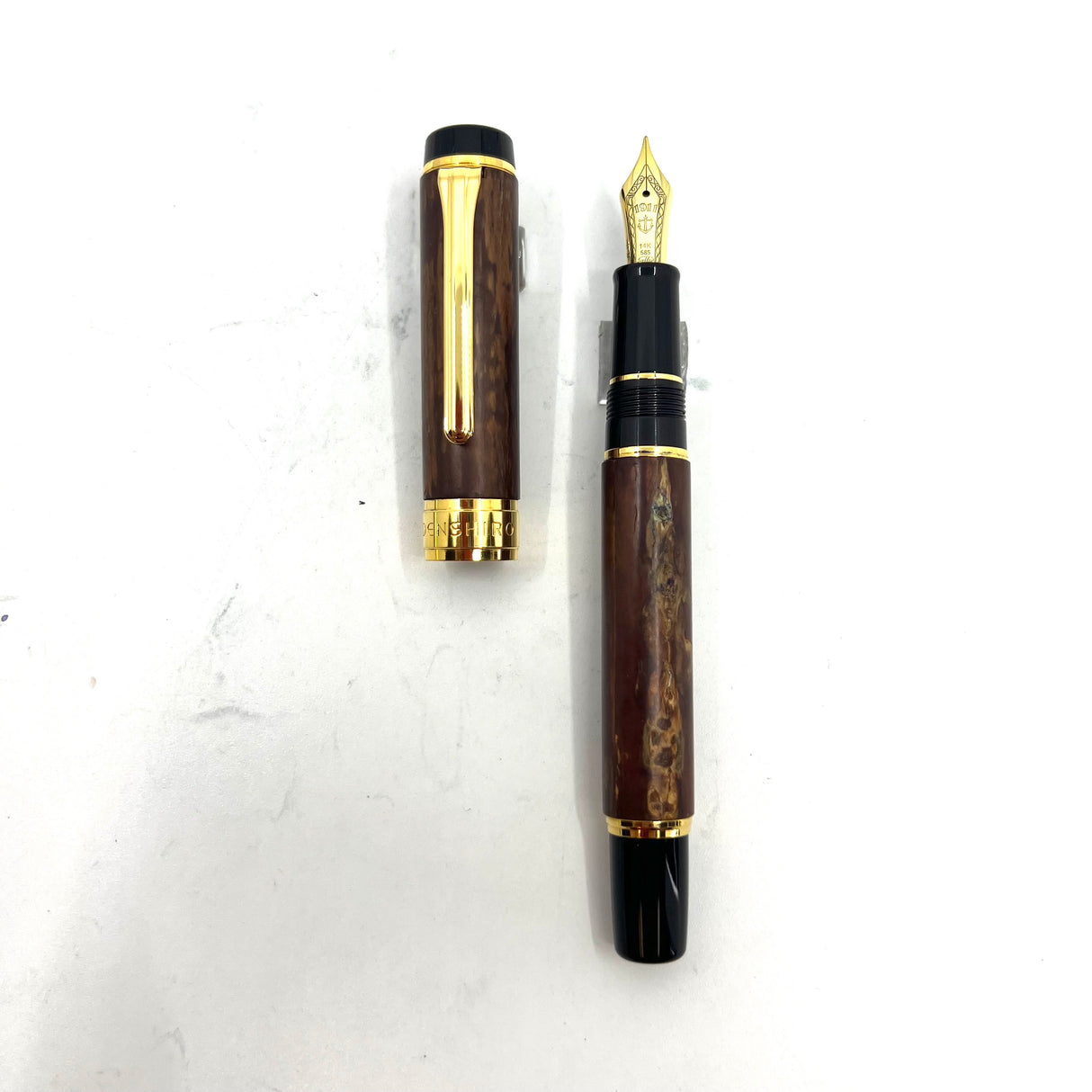 Sailor Kabazaiku Cherry Wood Bark Fountain Pen