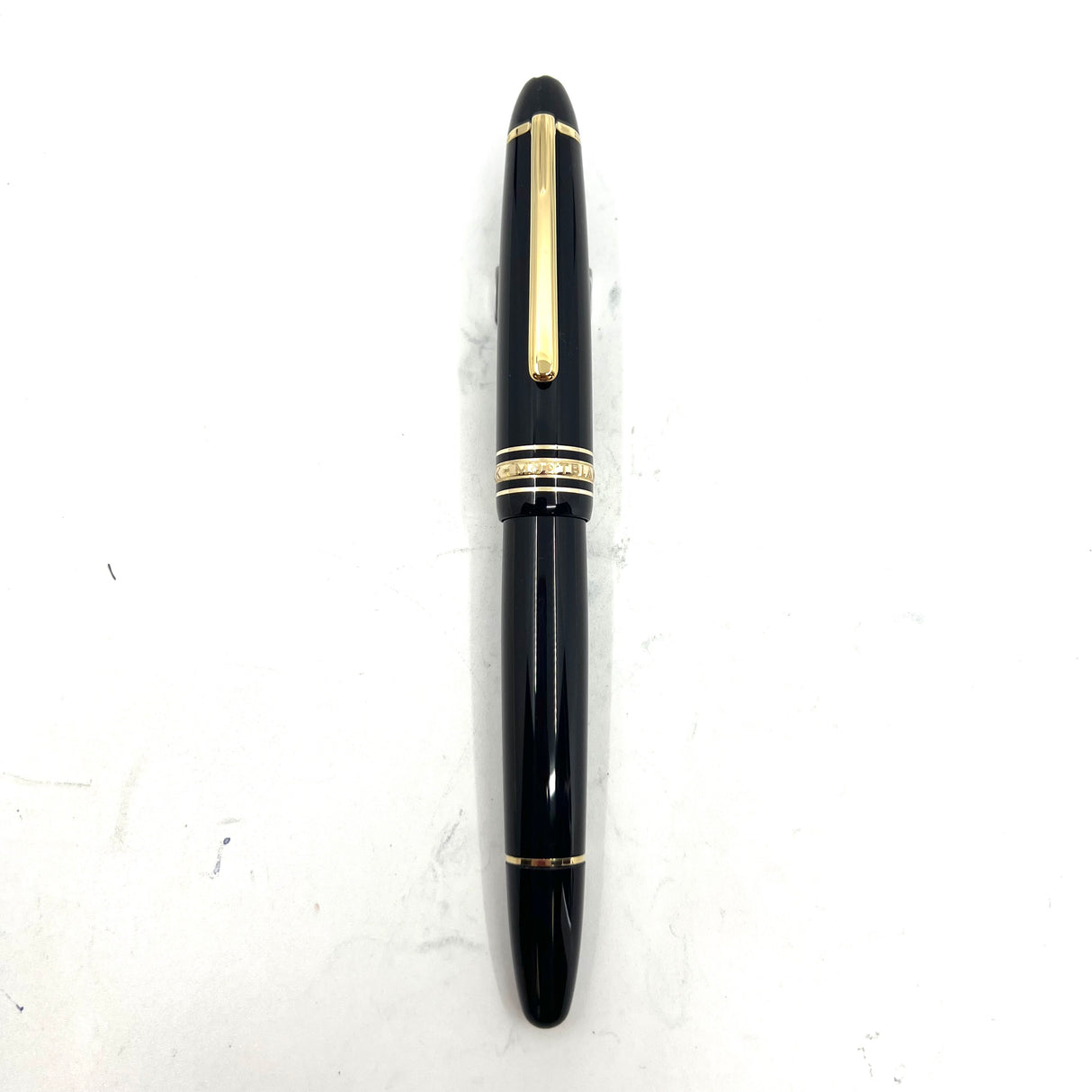 Montblanc Meisterstuck Black Resin #147 LeGrand Traveler Fountain Pen - Cartridge-Fill Only