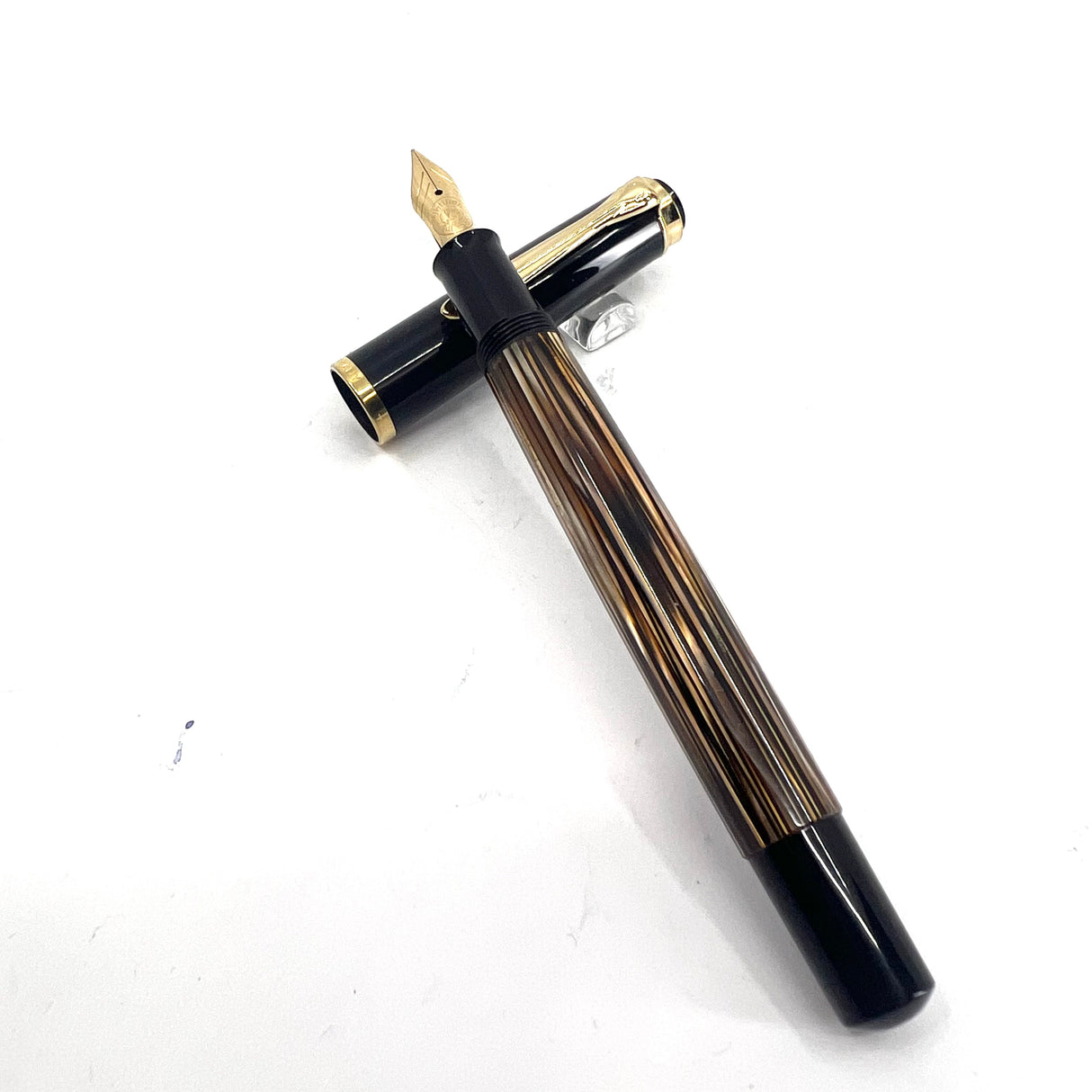 Pelikan M400 Tortoise Striped Fountain Pen
