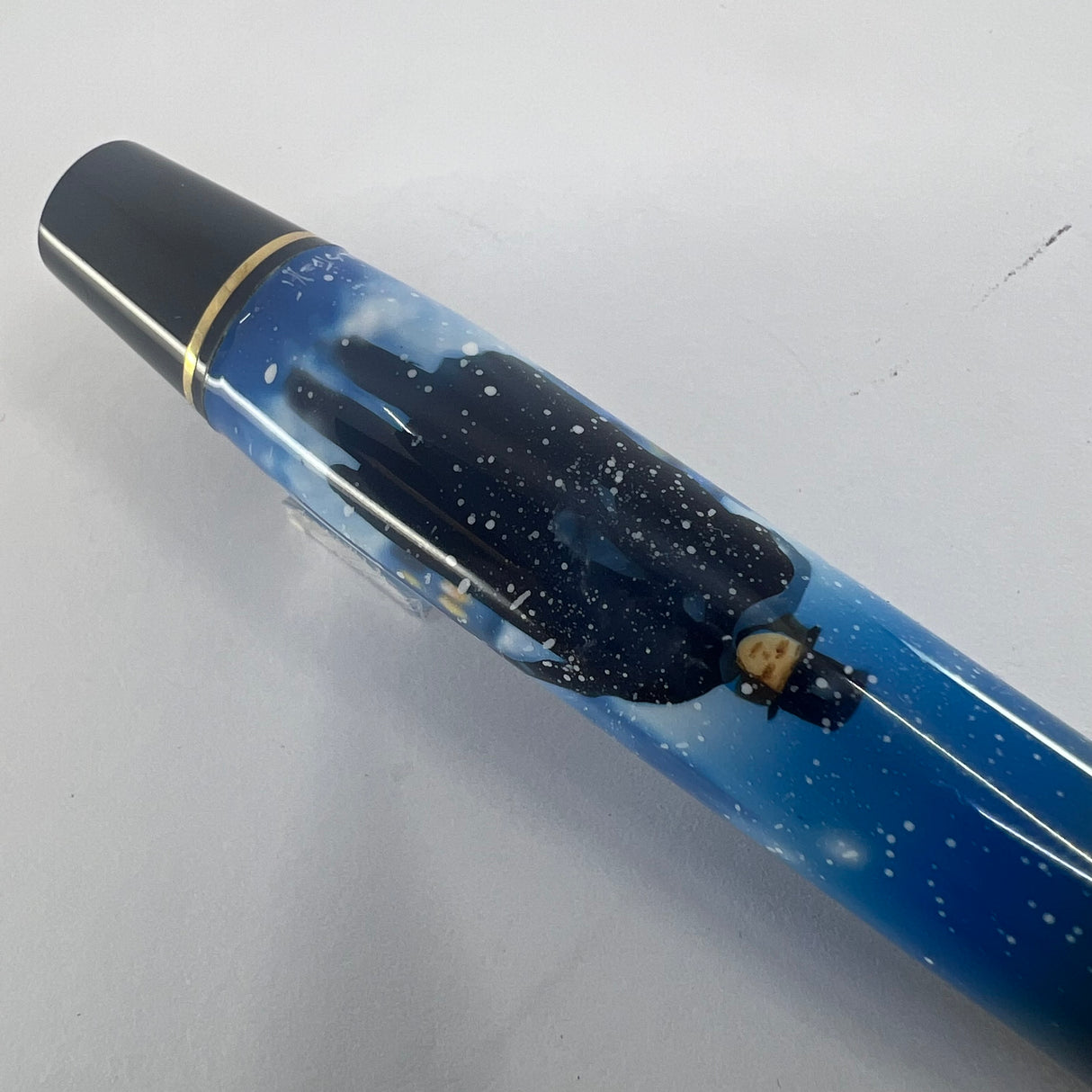 Conway-Stewart UK Charles Dickens "A Christmas Carol" Limited Edition Hand Painted Fountain Pen - Fine 18kt Gold Nib - Number 1 of Only 8 Pens Made (2006)!!!