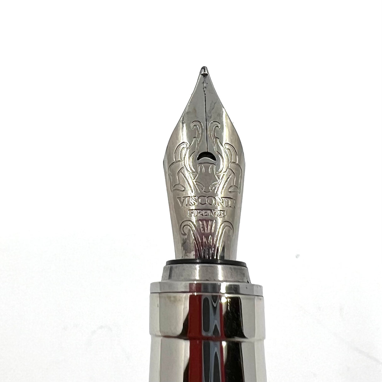 Visconti Salvador Dali Melting Clock Marbled Blue Fountain Pen