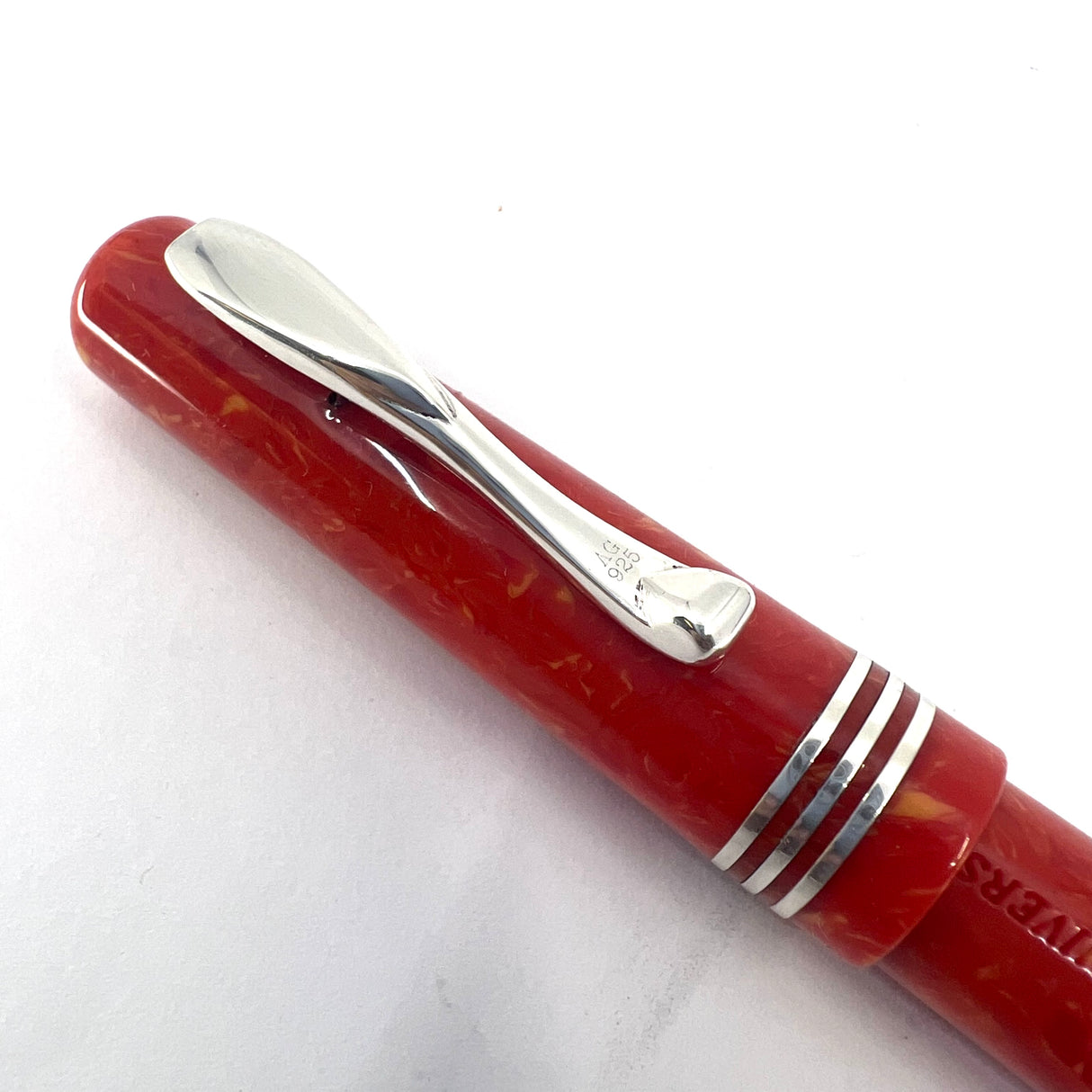 Visconti Voyager Coral Celluloid 10 years anniversary 1988-1998 - Eco-Rollerball