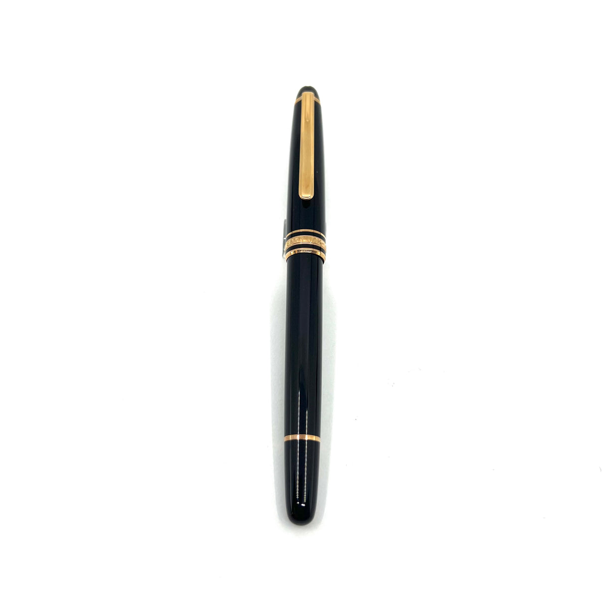 Montblanc Meisterstuck Classique #163 Black Resin Rollerball - Rose Gold-Plated Trim