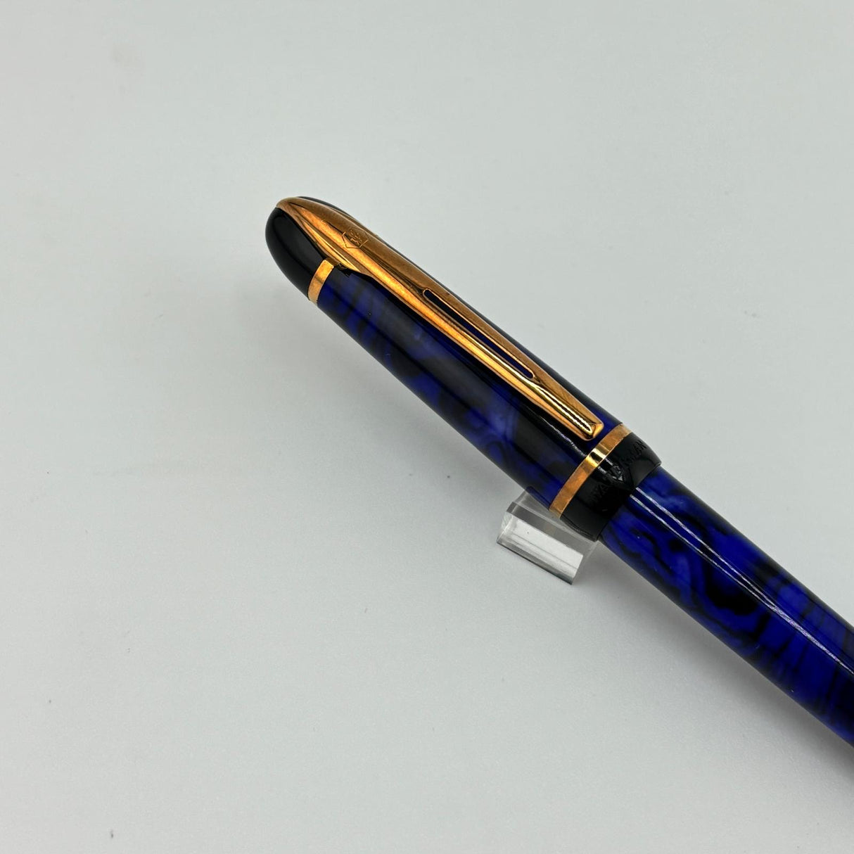 Waterman Phileas Blue Marble Set - Rollerball and Ballpoint